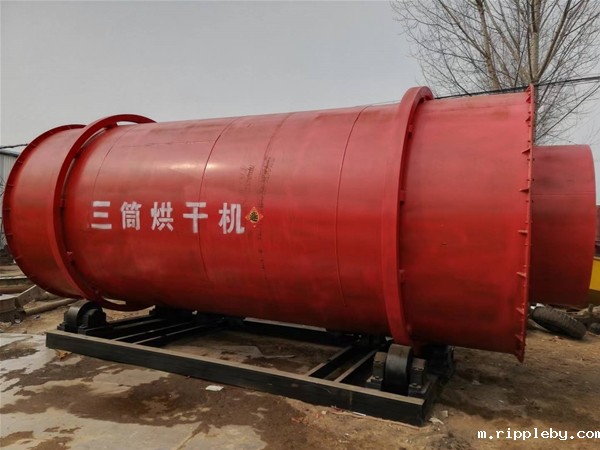 Three cylinder dryer